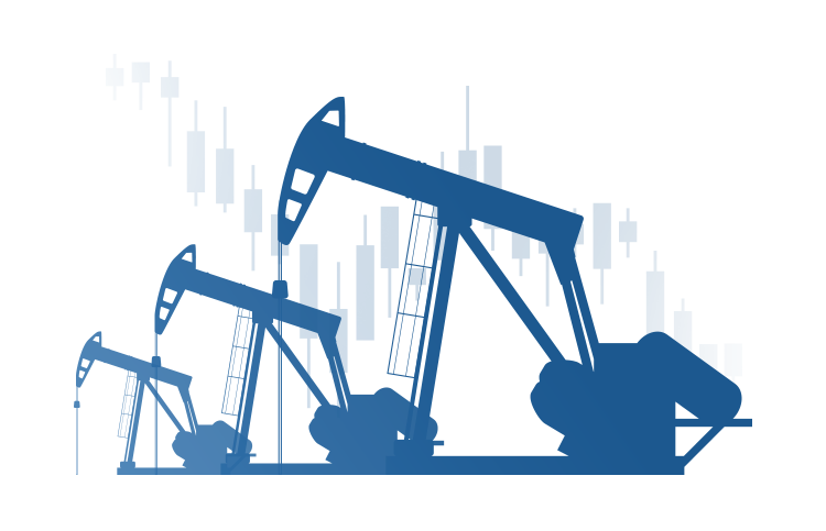 Oil drilling machines.